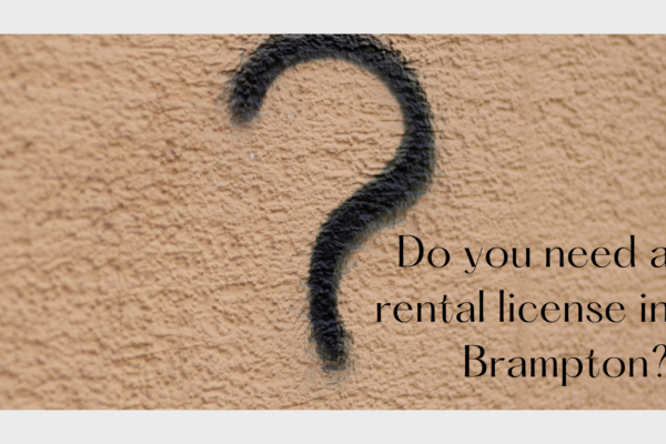 Do you need a rental license in Brampton