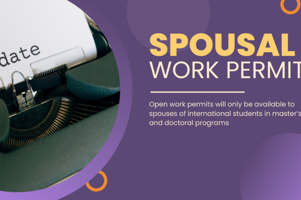 Spouse open work permit for international students canada